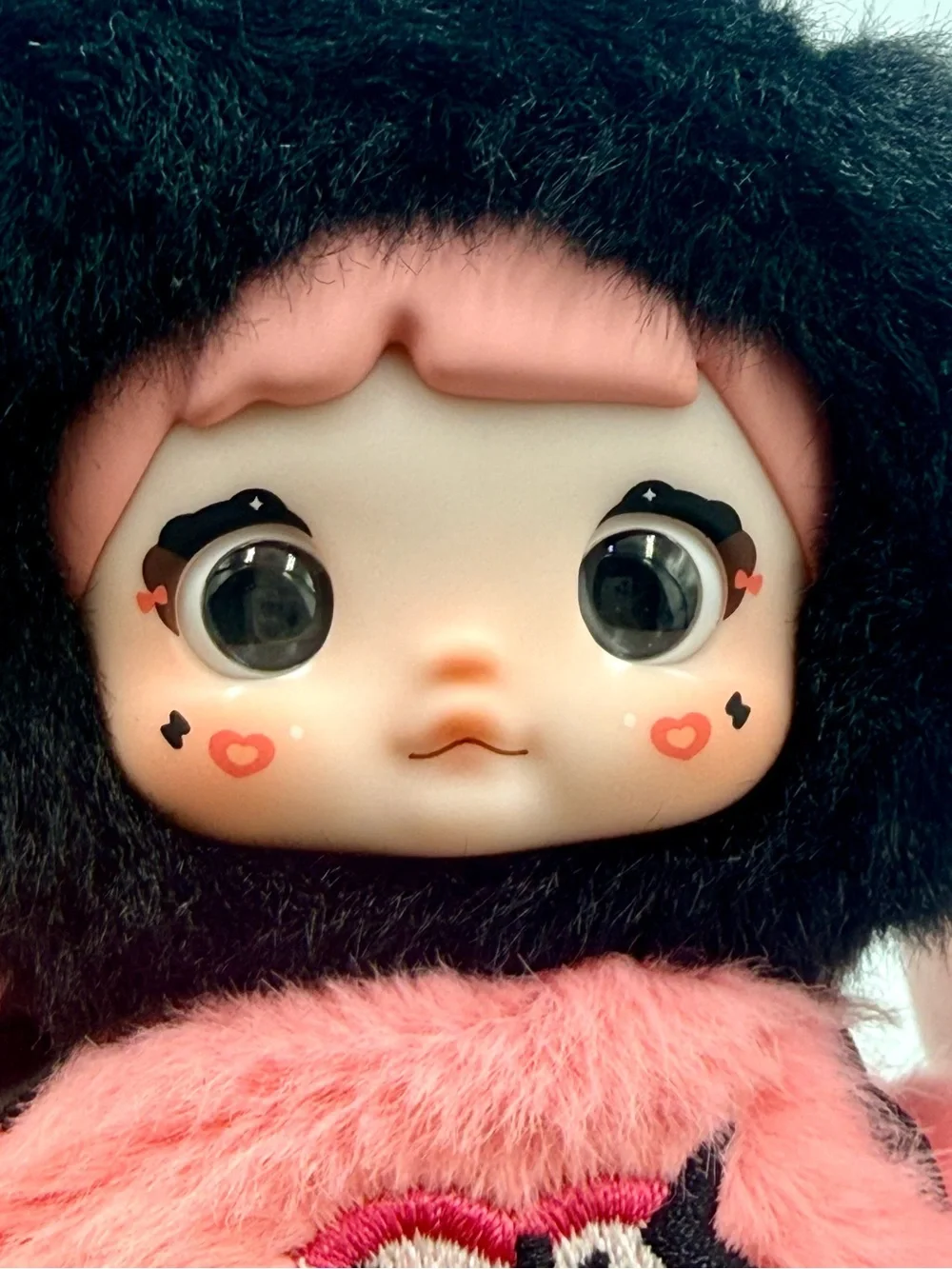 NEW - Nommi Pink ENERGY Series Plush Pendant - BELLA 🩷🖤 - Picture 9 of 9